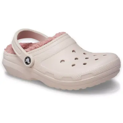 Crocs 203591Z Classic Lined Clog Pudra Kadın Terlik - 1