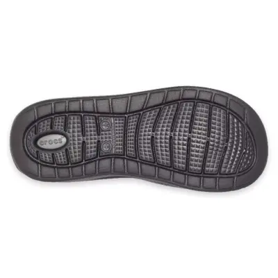 Crocs 205182M Literide Flip Gri-Siyah Erkek Terlik - 5