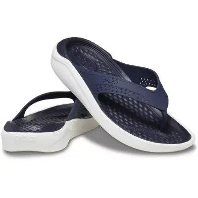 Crocs 205182M Literide Flip Lacivert Erkek Terlik - 4