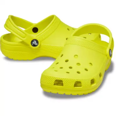 Crocs 206990 K Classic Clog T Açık Yeşil Çocuk Terlik - 4