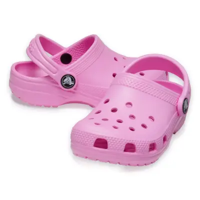 Crocs 206990 K Classic Clog T Pembe Çocuk Terlik - 3