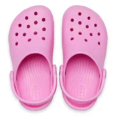 Crocs 206990 K Classic Clog T Pembe Çocuk Terlik - 4