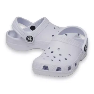 Crocs 206991 K Classic Clog K Gri Çocuk Terlik - 4