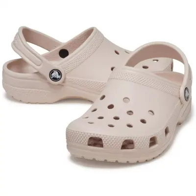 Crocs 206991 K Classic Clog K Pudra Çocuk Terlik - 4