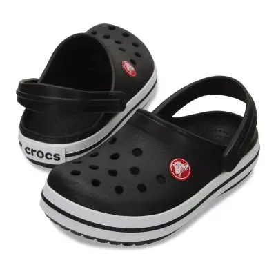 Crocs 207005 Crocband Clog T Siyah Çocuk Terlik - 4