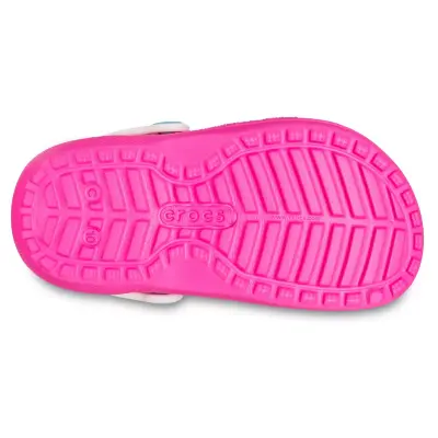 Crocs 207009 Classic Lined Clog T Pembe Çocuk Terlik - 5