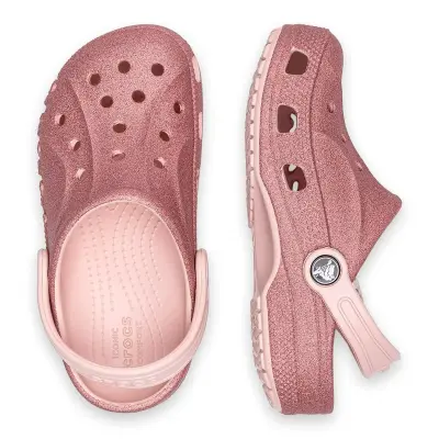 Crocs 207015 Baya Glitter Clog T Pembe Çocuk Terlik - 3