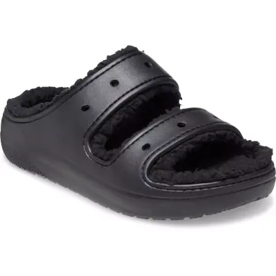 Crocs 207446 Classic Cozzzy Sandal Siyah Unisex Terlik - 1