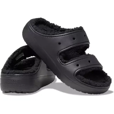 Crocs 207446 Classic Cozzzy Sandal Siyah Unisex Terlik - 4