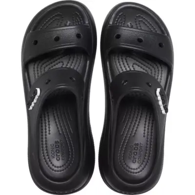 Crocs 207670G Classic Crush Sandal Siyah Unisex Terlik - 3