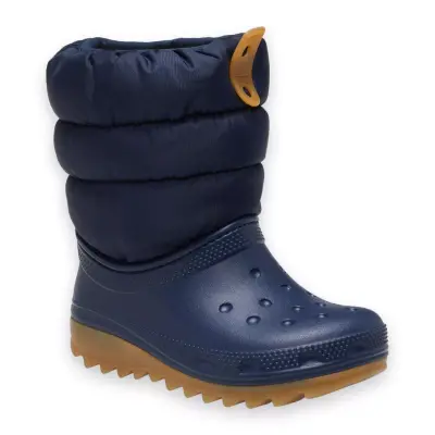 Crocs 207683 Classic Neo Puff Boot T Lacivert Çocuk Bot - 1