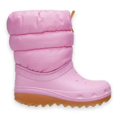 Crocs 207683 Classic Neo Puff Boot T Pembe Çocuk Bot - 2