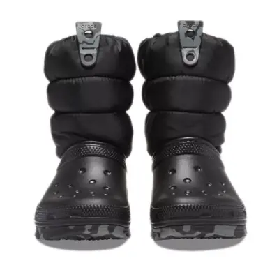 Crocs 207683 Classic Neo Puff Boot T Siyah Çocuk Bot - 3