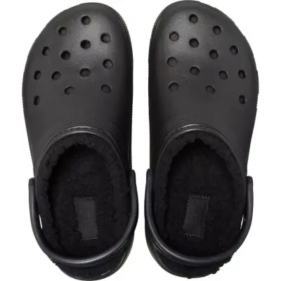 Crocs 207938 Classic Platform Lined Clog W Siyah Kadın Terlik - 3