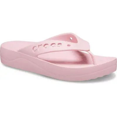 Crocs 208395G Baya Platform Flip Pembe Unisex Terlik 