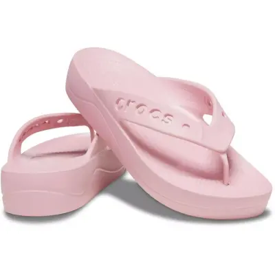 Crocs 208395G Baya Platform Flip Pembe Unisex Terlik - 4