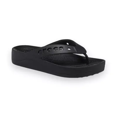 Crocs 208395G Baya Platform Flip Siyah Unisex Terlik - 1