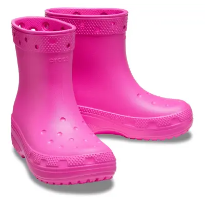 Crocs 208545 Classic Boot T Fuşya Çocuk Bot - 4