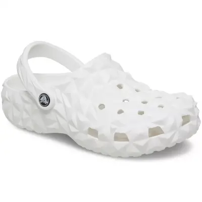 Crocs 209563 Classic Geometric Clog Beyaz Unisex Terlik 