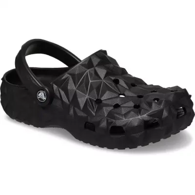 Crocs 209563 Classic Geometric Clog Siyah Unisex Terlik - 1