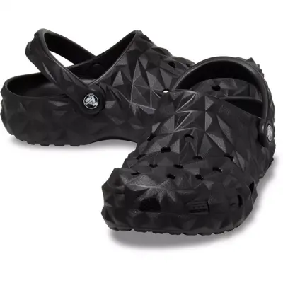 Crocs 209563 Classic Geometric Clog Siyah Unisex Terlik - 4