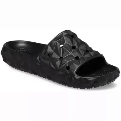 Crocs 209608 Classic Geometric Slide V2 Siyah Unisex Terlik - 1