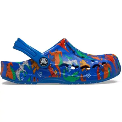 Crocs 209728 Baya Seasonal Printed Cg K Mavi Çocuk Terlik - 2