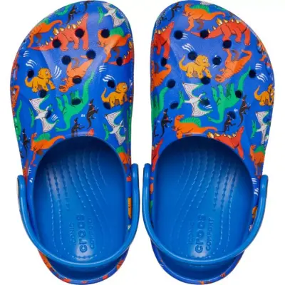 Crocs 209728 Baya Seasonal Printed Cg K Mavi Çocuk Terlik - 3