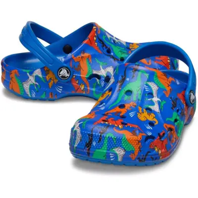 Crocs 209728 Baya Seasonal Printed Cg K Mavi Çocuk Terlik - 4