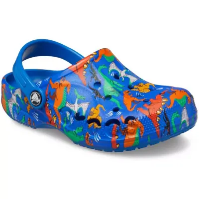 Crocs 209729 Baya Seasonal Printed Cg T Mavi Çocuk Terlik - 1