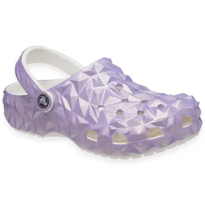 Crocs 209841 Classic Iridescent Geo Clog Beyaz Unisex Terlik - 1