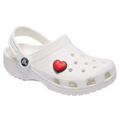 Crocs Jibbits Kırmızı Heart Terlik Süsü - 2