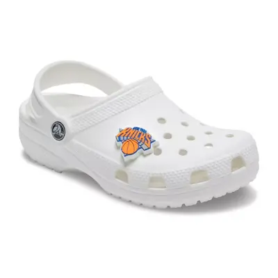 Crocs Jibbits NBA NewYork Knicks Logo Terlik Süsü - 3