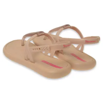 Ipanema 83509Z Glossy Vegan Bej Kadın Sandalet - 4