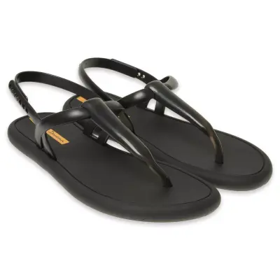 Ipanema 83509Z Glossy Vegan Siyah Kadın Sandalet 