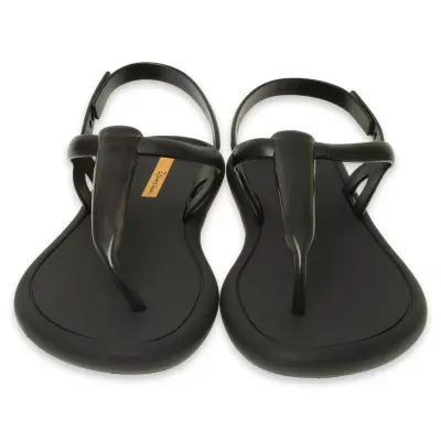 Ipanema 83509Z Glossy Vegan Siyah Kadın Sandalet - 3