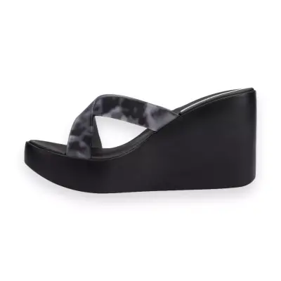 Ipanema 83520 High Fashion Slide Fem Plat Siyah Kadın Terlik - 5