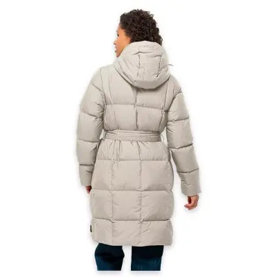 Jack Wolfskin 1206132 Frozen Lake Coat W Windproof Water Repellent Mont Açık Yeşil Kadın M - 2