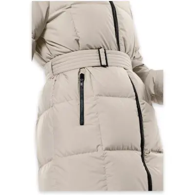 Jack Wolfskin 1206132 Frozen Lake Coat W Windproof Water Repellent Mont Açık Yeşil Kadın M - 4