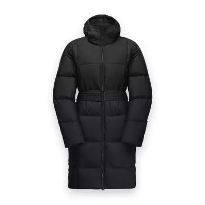 Jack Wolfskin 1206132 Frozen Lake Coat W Windproof Water Repellent Mont Siyah Kadın Mont - 5