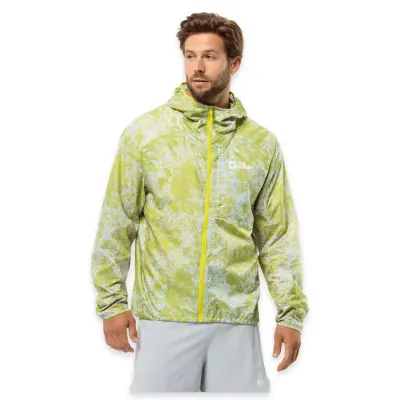 Jack Wolfskin 1307861 Prelight Wind Jkt M Yeşil Erkek Ceket - 1