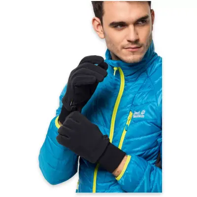 Jack Wolfskin 1901752 Vertigo Glove Eldiven Siyah Unisex Eldiven - 1