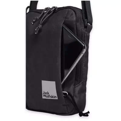 Jack Wolfskin 8007821 20X12X3 Konya Bag Siyah Unisex Çanta - 4