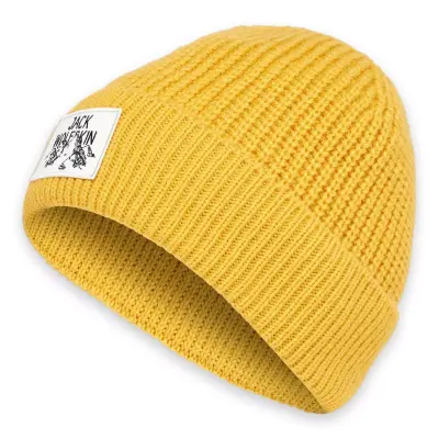 Jack Wolfskin A61610 Badge Beanie Bere Sarı Unisex Bere 