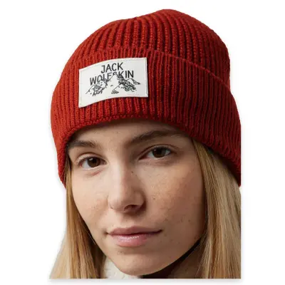 Jack Wolfskin A61610 Badge Beanie Bere Unisex Bere - 4