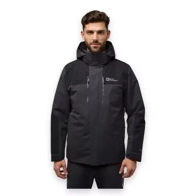 Jack Wolfskin A61858 Jasper 3In1 Jkt M Antrasit Erkek Mont - 2