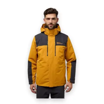 Jack Wolfskin A61858 Jasper 3In1 Jkt M Turuncu Erkek Mont - 2