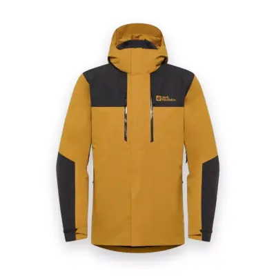 Jack Wolfskin A61858 Jasper 3In1 Jkt M Turuncu Erkek Mont - 4