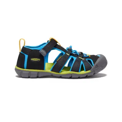 Keen 1020690 Seacamp Ii Cnx Outdoor Siyah-Mavi Çocuk Sandalet 