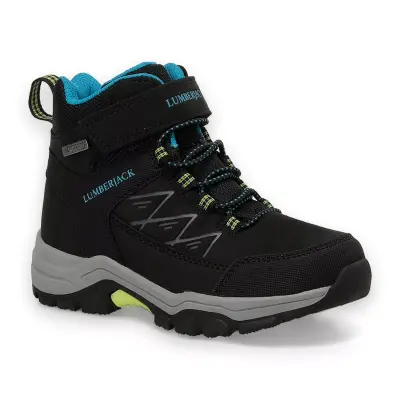 Lumberjack 4W Bowl Hi 4Pr Wp Outdoor Siyah-Saks Çocuk Bot 